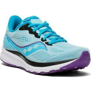 NEW Saucony Ride 14 Running Shoe POWDER/ CONCORD‎ Womens  Athletic